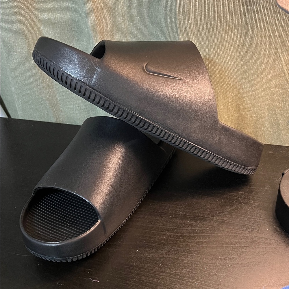 Nike Calm Men's Slides - black size 12
